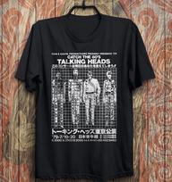 Vintage Talking Heads Japan Tour T-shirt size S-5XL XL