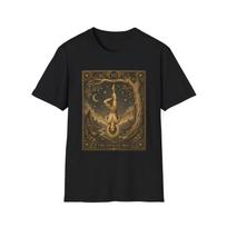 The Hanged Man Tarot Children's Children's Children's T  Children's T-shirt Occult Moon Star Graphic Tee 140