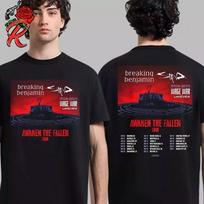 Breaking Benjamin Awaken The Fallen Tour 2026 Schedule Tour Date List T-Shirt XXXXL