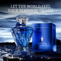 Sapphire Perfume for Men 75ml – Fresh Woody Spicy Long-Lasting EDT 75ml