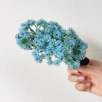 Fairy Starry Sky Flower Hair Clip Bohemian Bridal Wedding Headwear Vintage Floral Side Clip  Female Style4