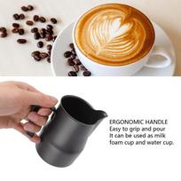 Hawksbill Nozzle Milk Frothing Pitcher 350ml Capacity Milk Steaming Jug Latte Art Pitcher  Home Use