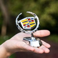 Metalinė automobilio priekinio variklio dangčio apdaila, emblemos lipdukas Cadillac ATS CTS Escalade SRX XTS XT5 STS CT5 CT6 BLS Deville priedams