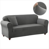Vienspalviai sofos užvalkalai svetainei Elastingas sofos užvalkalas L formos kampinis sofos užvalkalas Slipcover kėdės apsauga 1/2/3/4 sėdynė 1 Seater 90-130CM