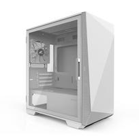 ZALMAN Z1 Iceberg White Mini Tower PC Case, Polygonal Design, White CS8340