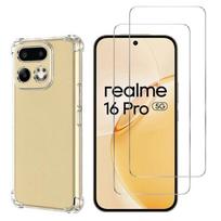 Coque antichoc pour Realme 16 Pro 5G et 2 Verres Trempé Film Protection Ecran Phonillico®