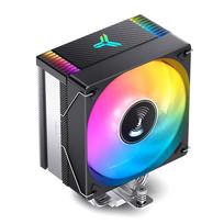 Small Labs JONSBO CR1000 EVO 120mm LED ARGB 5V 3pin CPU Cooler, LGA1700AM5 Compatible, 4pin PWM Fan Control (Black)