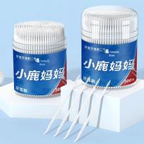 Little Deer Mom 2-in-1 Toothpick Interdental Brushes