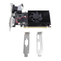R5 230 Computer Graphics Card, 2GB GDDR3, 64-bit, 625MHz Core Frequency, PCI Express x16, for Professional Use, Video Editing, ITX Chassis
