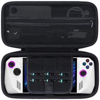 Lebakort Storage Case for ASUS Gaming PC ROG Ally RC71L  ROG Ally X RC72LA Gaming Handheld Console and Accessories (Black Case)