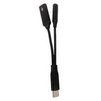 PD 60W 2 in 1 USB C Splitter Multi-Function Type-C To AUX Adapter  Headset Compatibility