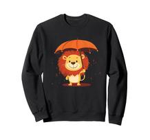Happy Lion Costume with Umbrella - Adult and Child Sizes - Sweatshirt