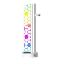 PANO-MOUNTS 5V3-pin ARGB GPU Stand, ARGB Addressable RGB GPU Acrylic Magnetic Stand, Sliding Type, Height Adjustable, Universal Graphics CardVideo