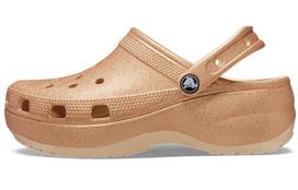 Crocs Classic Glitter Clogs 'Orange' Women's 207241-2DS 36-37