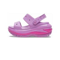 Crocs EVA Platformos Sandalai Vienu Dirželiu Moteriški Bubbles Violetiniai 207989-6WQ 39-40