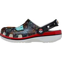 Pokemon x Crocs Classic Clog Abrasion Resistant Low top Toddler Shoes Black Infant And Toddler 211345-90H 22-23