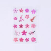 Silicone World Transparent Decorate Stickers for Epoxy Resin Mold UV Resin Stickers Filler Resina Crystal Sticker Jewelry Making