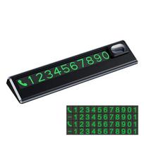 [ZYAS] Temporary Parking Card Automobile Accessory with Phone Number Car Park Stop Plate for Easy Parking juoda