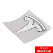 Car Front Bonnet Grill Rear Trunk Emblem Logo Cover Sticker For Tesla Model 3 Model Y Model S Model X Roadster Cybertruck SpaceX