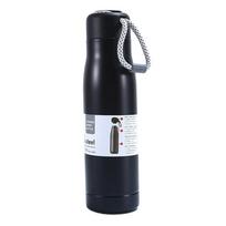 Solid Color Insulated Cup 420/550ml Vacuum Flask Tea Mug Thermal Water Bottle  Office/School 550ml