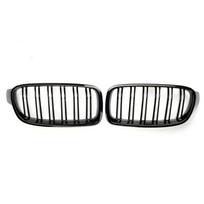 Car Front Bumper Racing Grille Grill For BMW 3 Series F30 F31 F35 F80 2012 2013 2014 2015-2019 1 Pair Gloss Black Kidney Grills