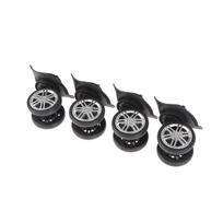 2 Pairs Case Luggage Universal Wheels Trolley Case Wheel Repair Parts Accessories