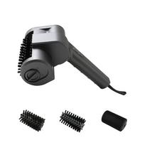 Stainless Steel Electric Grill Cleaning Brush Rechargeable 2-Speed Cordless BBQ Grill Brush Heat-resistant 3 Replaceable Heads