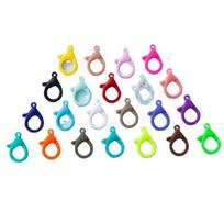 100pcs Jewelry Clasps Plastic Lobster Clasp Colored 25mm Plastic Clasp Lobster Claw Clasp Necklaces Making