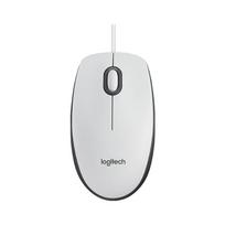 Logitech M100r Wired Mouse balta