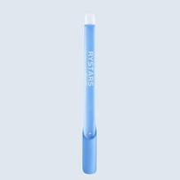 Plastic Shoe Puller Tool 2 in 1 No-Bending Shoe Lifter Portable Foot Measuring Shoehorn  Elderly mėlyna