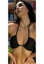 2024 Trendy Breathable Tie-Up Sheer-Effect Beach Swimsuit Bikini for Women l spalva