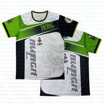 WBC Muay Thai 3D Print Men's T-shirt Cool Sports Fashion Street Wear Short Sleeve Summer MMA Boxing Training Uniform Men Tops XXS