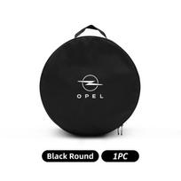 For Opel EV Charging Cable Organizer Oxford Cloth Car Charger Storage Case Astra H G J Insignia Corsa Zafira Meriva Mokka