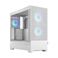 Fractal Design Pop Air RGB White TG Clear Tint Mid-Tower PC Case FD-C-POR1A-01 CS8003