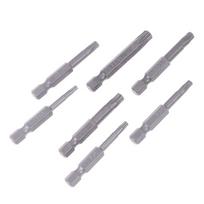7Pcs Five-star Hollow Screwdriver Bit With Hole S2 Magnetic Screwdriver Bit Set Screwdriver Head Screwdriver