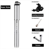 WEST BIKING Road Bike Pump Pressure Gauge 130-160 PSI Speed Tire Pump Mini Portable Air Compressor For Bicycle Extension Hose 130 PSI No Gauge
