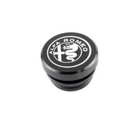 for Alfa Romeo 159 156 147 Mito Aluminum Alloy Car Cigarette Lighter Plug Cover Lighter Button Plugs Cap Dust Cover juoda