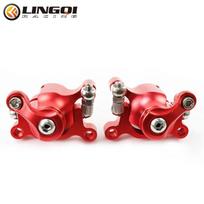 ONLEEYPP Mini Moto 47cc 49cc Motorcycle CNC Hydraulic Disc Brake Pump Caliper Fit For Dirt Pocket Bike ATV Quad Kart Off Road