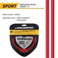 Jagwire MTB Road Bike Extra Long Brake & Shift Cable Housing Set with Inner Wire for Folding Bicycle UCK802 Brake