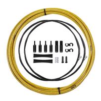 CHOOEE Brake Cable Kit Bicycle Iner Line Tube MTB Road Bike Brake Cable Housing Set Cycling Accessories Parts Road Gold