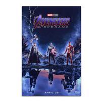 Premium Quality Avengers Endgame Movie Poster Featuring Thor Captain America Iron Man 30x40cm (12"x16")