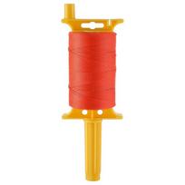 T02C!-Mason Line With Handle, Twisted 540 FT 18 Reloadable Line Reel, Braided Nylon String For Gardening Or Masonry Tools NONE
