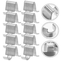 10 Pcs Mounted File Cabinet Accessories Brackets Shelf Clips for Cabinets Replace Kitchen 2.50X1.60X0.80CM