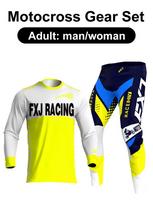 motocross gear set Enduro cross Jersey Pant Kits Racer Gear Set Off-road Mens Kits Women's mountain Downhill Motorcycle MX M-32