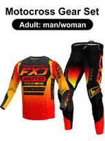 motocross gear set Enduro cross Jersey Pant Kits Racer Gear Set Off-road Mens Kits Women's mountain Downhill Motorcycle MX XXL-38
