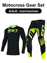 motocross gear set Enduro cross Jersey Pant Kits Racer Gear Set Off-road Mens Kits Women's mountain Downhill Motorcycle MX S-30