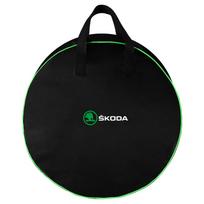 1Pcs Car Trunk Organizer Bag Charging Cable Storage Box For Skoda Rapid Scala Kodiaq Fabia Kamiq Karoq Octavia A5 A7 S VII VRS