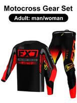 motocross gear set Enduro cross Jersey Pant Kits Racer Gear Set Off-road Mens Kits Women's mountain Downhill Motorcycle MX S-30