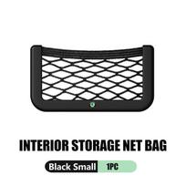 Car Storage Mesh Bag Organizer Net Pocket Sticker Trunk Storage Bag Accessories For Skoda S Kodiaq Octavia 2 3 Yeti Karoq Rapid