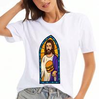 Japanese Manga Woman Lady's Cotton T Shirt, Cotton Premium Print, Durable, Casual Fashion, Make Your Dreams Come True Graphic Tee, Relaxed Fit, Street S įvairiaspalvis